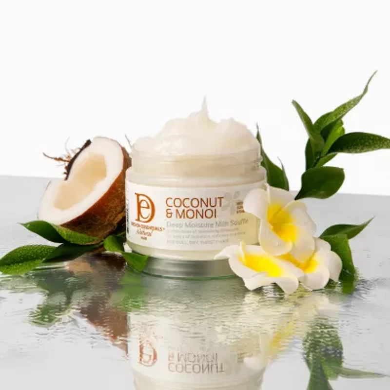 Design Essentials Coconut & Monoi Deep Moisture Milk Soufflé Hair Cream 12 oz.