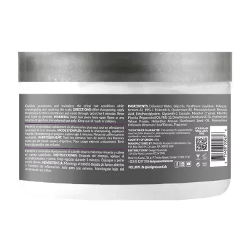 Design Essentials Rosemary And Mint Stimulating Super Moisturizing Conditioner 11 oz.