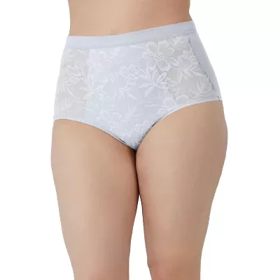 Bali Breathe Cotton Modal Lace High Rise Brief DFCLBF