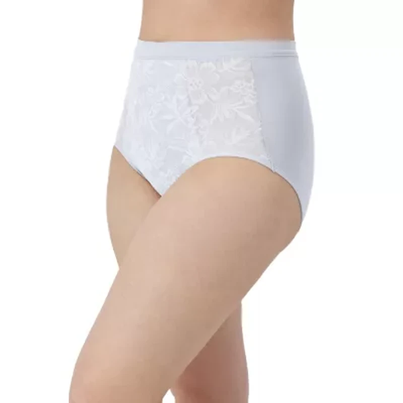 Bali Breathe Cotton Modal Lace High Rise Brief DFCLBF