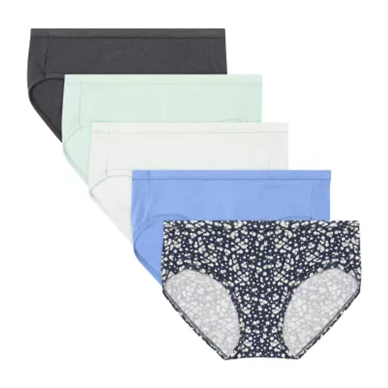 Hanes Womens Cooling Multi-Pack Hipster Panty 41w5cs