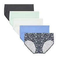 Hanes Womens Cooling Multi-Pack Hipster Panty 41w5cs