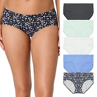 Hanes Womens Cooling Multi-Pack Hipster Panty 41w5cs