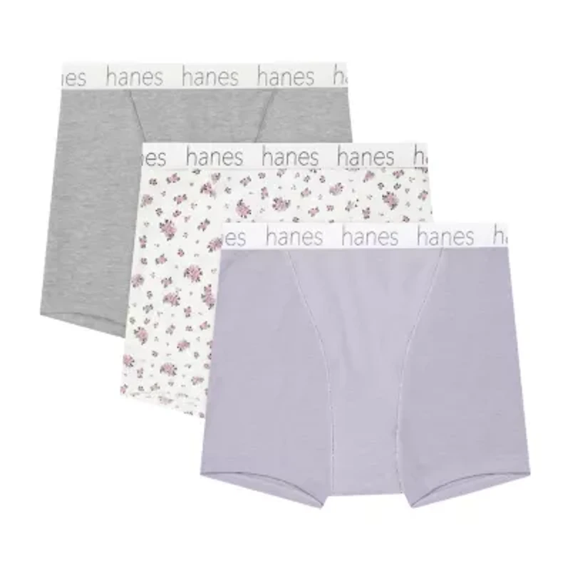 Hanes Womens Seamless Multi-Pack Boyshort Panty 45uobb