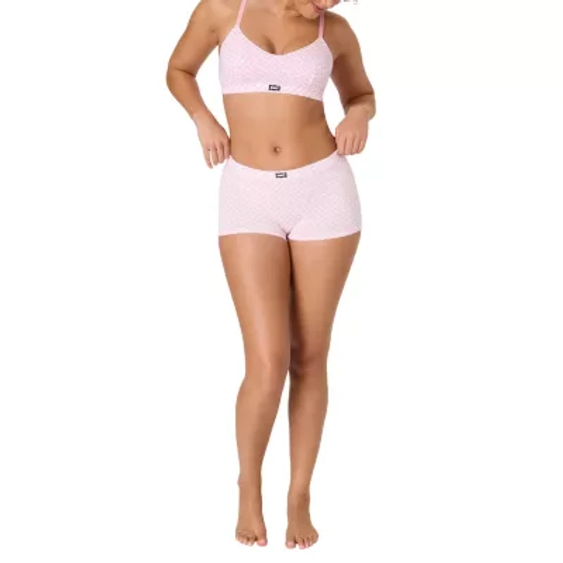 Hanes Womens Average Figure 3 Pack Multi-Pack Boyshort Panty 45vobb