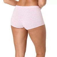 Hanes Womens Average Figure 3 Pack Multi-Pack Boyshort Panty 45vobb