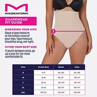 Maidenform Extra Firm Support Body Shaper Dms903