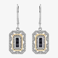 Limited Quantities! Womens 1/8 CT. T.W. Genuine Blue Sapphire Sterling Silver Drop Earrings