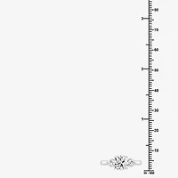 Love Lives Forever (F / Si1-Si2) Womens 2 CT. T.W. Lab Grown White Diamond 10K Gold Round 3-Stone Engagement Ring