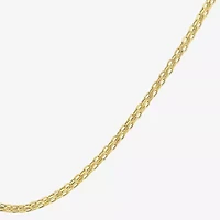 Womens 10K Gold 16 Inch Link Chain Necklace