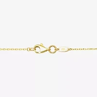 Gold Addiction Womens 10K Gold 16 Inch Pendant Necklace