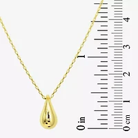 Gold Addiction Womens 10K Gold 16 Inch Pendant Necklace