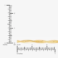 Made in Italy Womens 24K Gold Over Silver Inch Link Chain Necklace