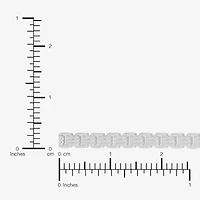 Mens Sterling Silver 8 1/2 Inch Solid Box Chain Bracelet