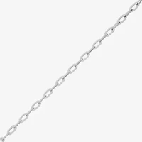 Limited Quantities! Womens 14K White Gold 18 Inch Paperclip Chain Necklace