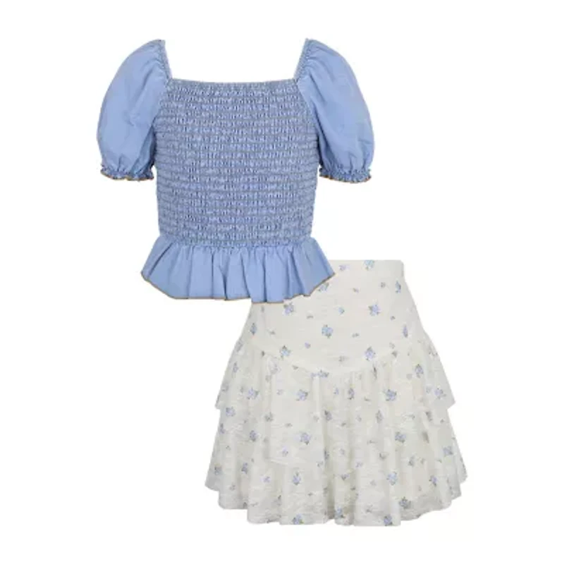 Lilt Big Kid Girls 2-pc. Skirt Set