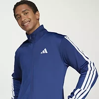 adidas Tricot Mens Big and Tall Lightweight Track Jacket