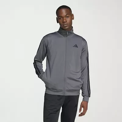 adidas Tricot Mens Big and Tall Lightweight Track Jacket