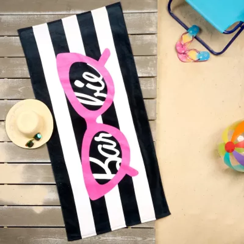 Barbie  Sunny Chic Beach Towel
