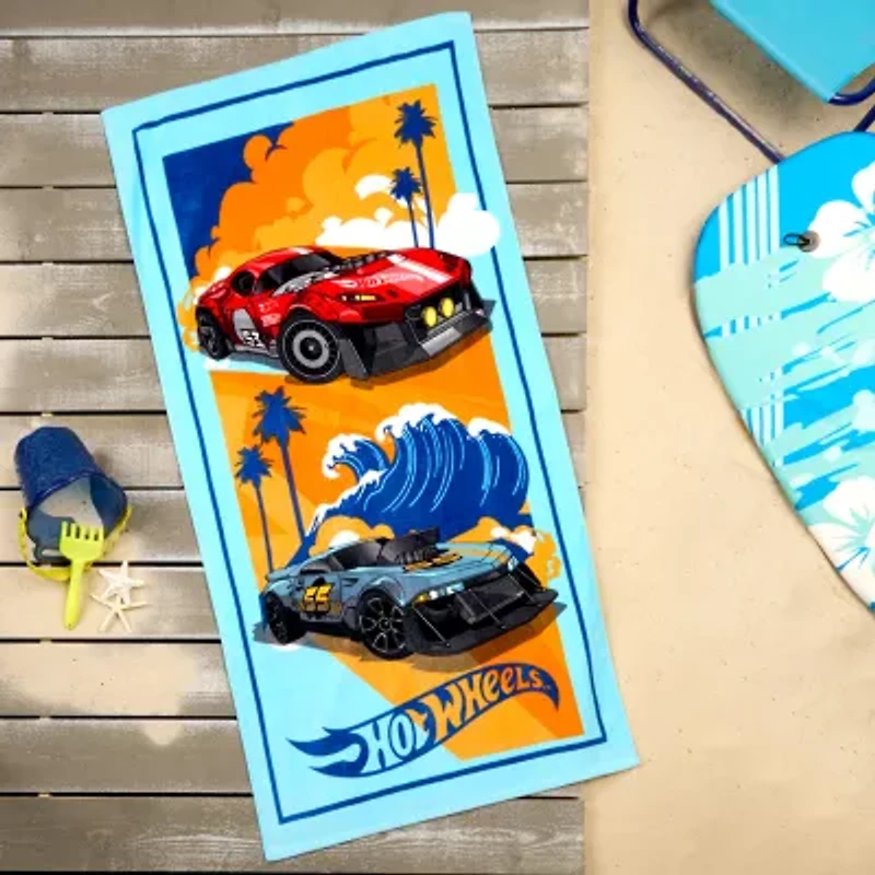 Hot Wheels Coast 2 Coast Beach Towel