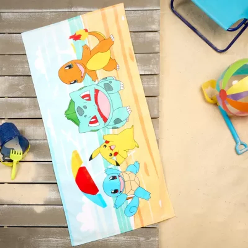 Pokemon Vacation Beach Towel