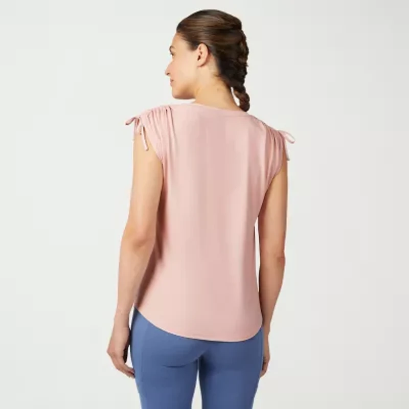 Free Country Womens Round Neck Short Sleeve T-Shirt