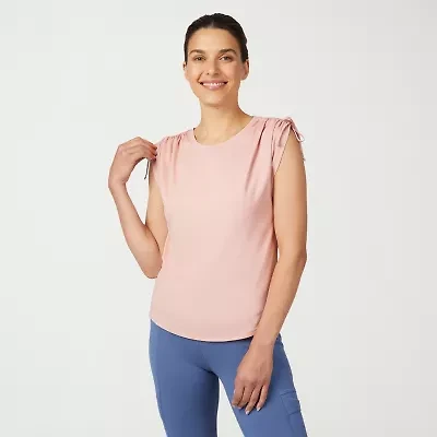 Free Country Womens Round Neck Short Sleeve T-Shirt