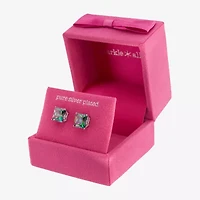 Sparkle Allure Multi Color Cubic Zirconia 9mm Stud Earrings