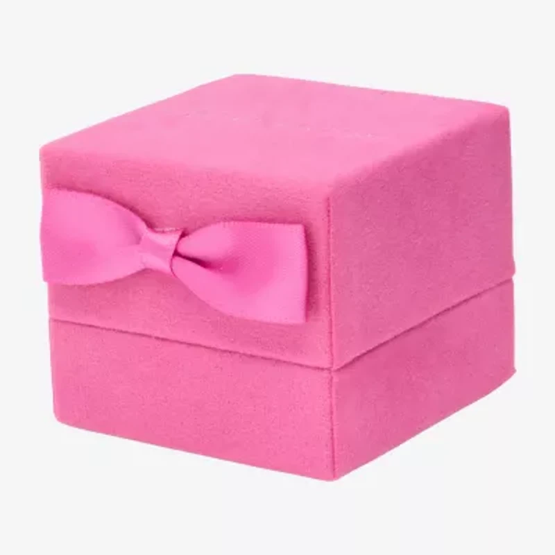 Sparkle Allure Cubic Zirconia 14K Gold Over Brass 8mm Square Stud Earrings