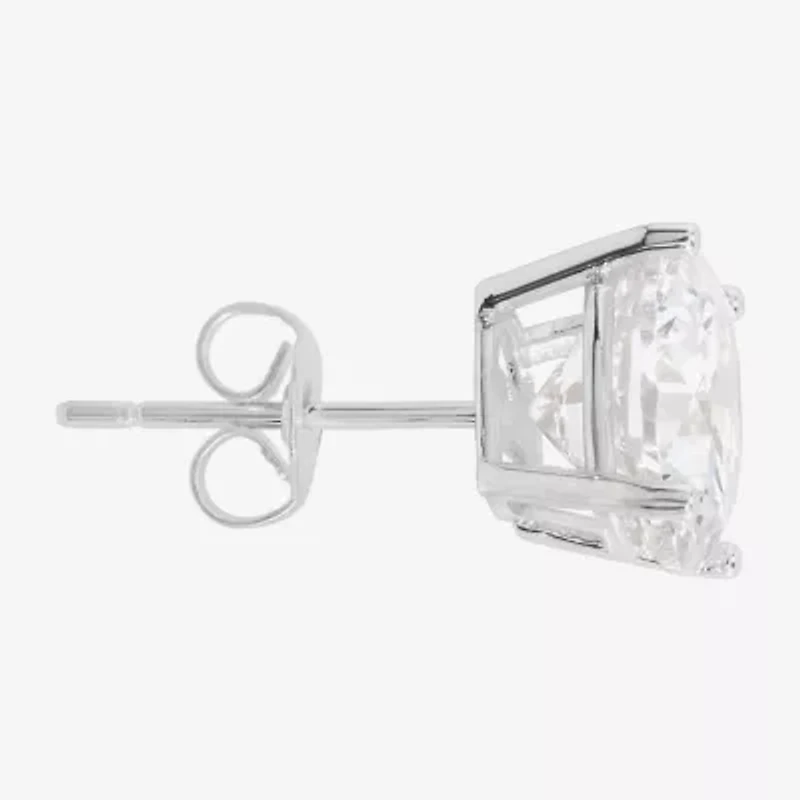 Sparkle Allure Cubic Zirconia 9mm Round Stud Earrings