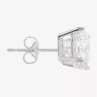 Sparkle Allure Cubic Zirconia 9mm Round Stud Earrings