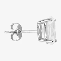 Sparkle Allure Cubic Zirconia 9mm Oval Stud Earrings