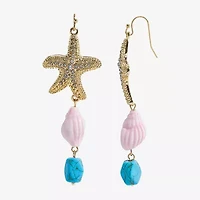 Bijoux Bar Womens Drop Earrings