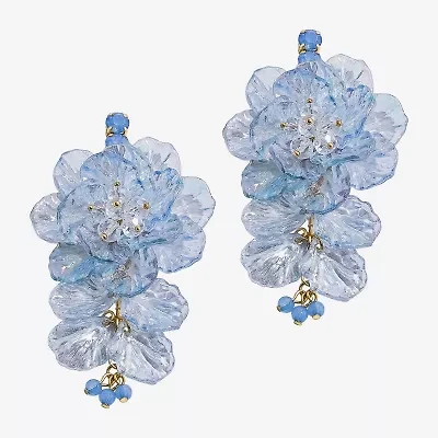 Bijoux Bar Womens Drop Earrings