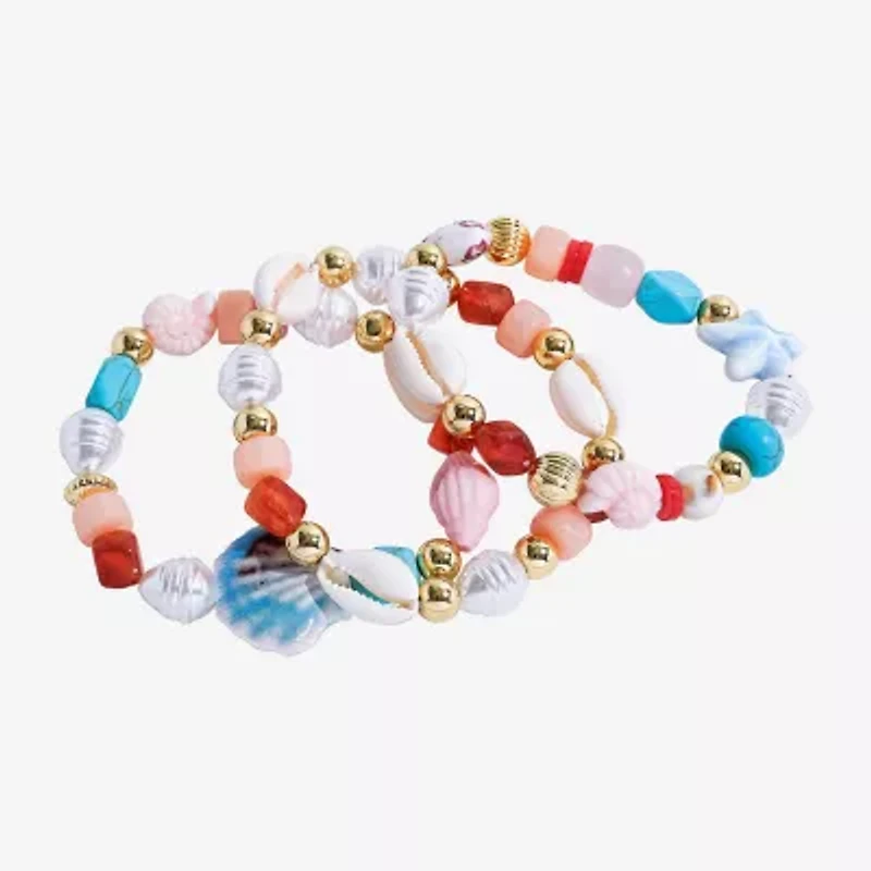 Bijoux Bar Womens Stretch Bracelet