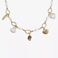 Bijoux Bar Womens 17 Inch Collar Necklace