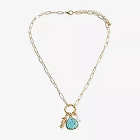 Bijoux Bar Womens 16 Inch Pendant Necklace