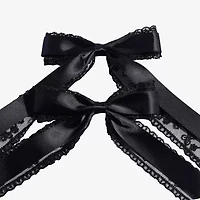 Arizona Black Lace 2-pc. Hair Bow