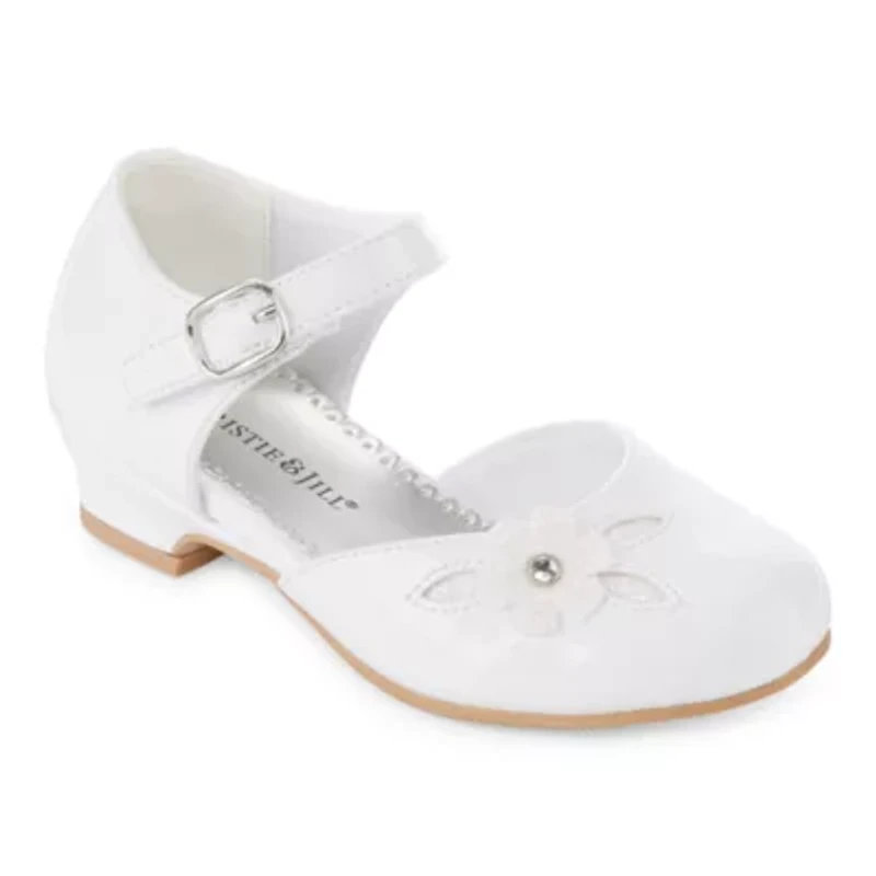 Christie & Jill Lil Heaven Toddler Girls Round Mary Jane Shoes