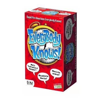 Endless Games Everybody Knows Card Game