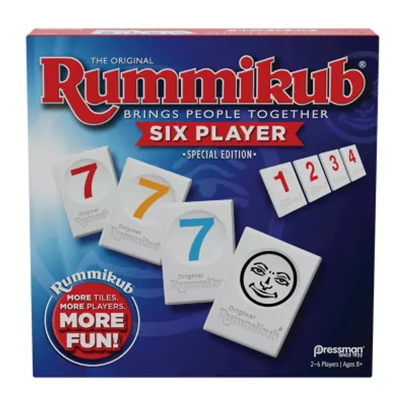 Pressman Rummikub Six Player Edition Dominoes