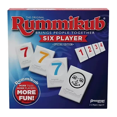 Pressman Rummikub Six Player Edition Dominoes