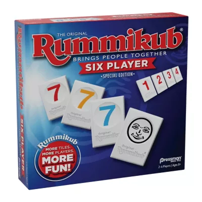 Pressman Rummikub Six Player Edition Dominoes