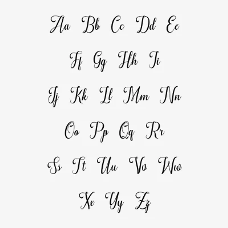 Personalized Womens 24K Gold Over Silver 18 Inch Name Necklace