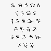 Personalized Womens 24K Gold Over Silver 18 Inch Name Necklace