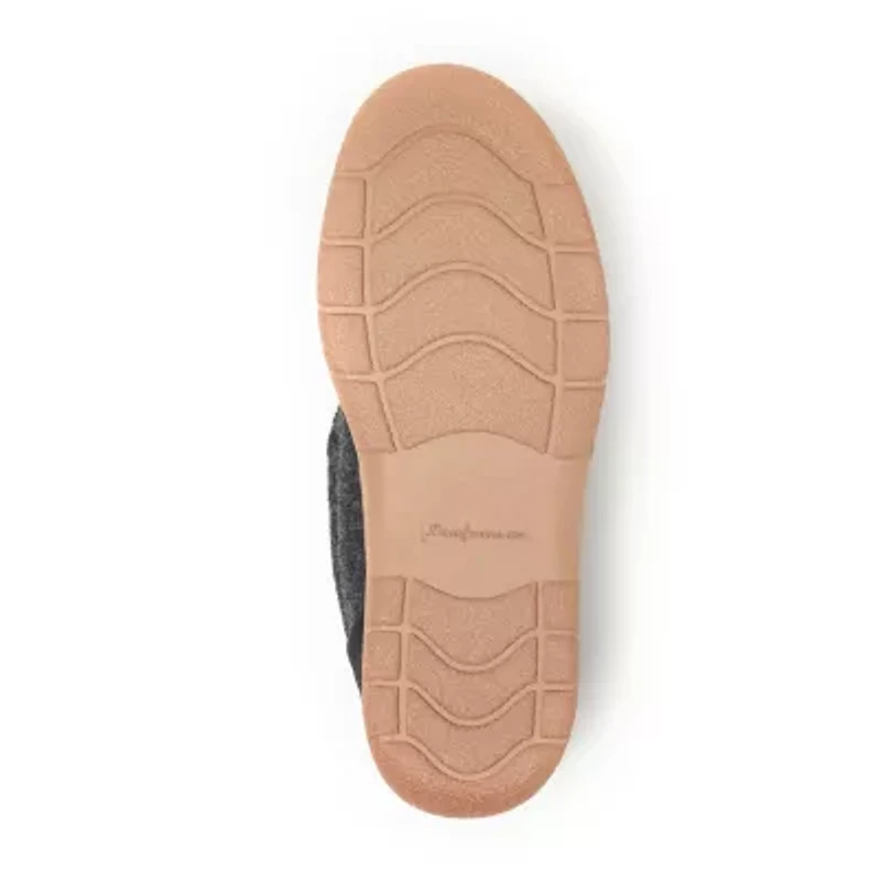 Dearfoams Mens Memory Foam Slip-On Slippers