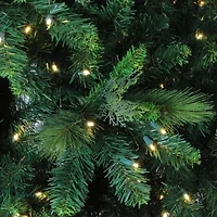 Northlight Medium Sequoia Mixed Artificial Warm White Led Lights 7 1/2 Foot Pre-Lit Pine Christmas Tree