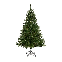 Northlight Medium Balsam Artificial Clear Lights 6 Foot Pre-Lit Pine Christmas Tree