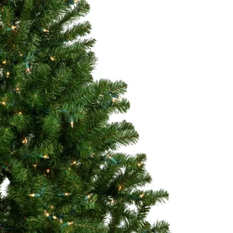 Northlight Medium Balsam Artificial Clear Lights 6 Foot Pre-Lit Pine Christmas Tree