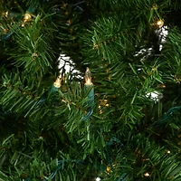 Northlight Medium Balsam Artificial Clear Lights 6 Foot Pre-Lit Pine Christmas Tree